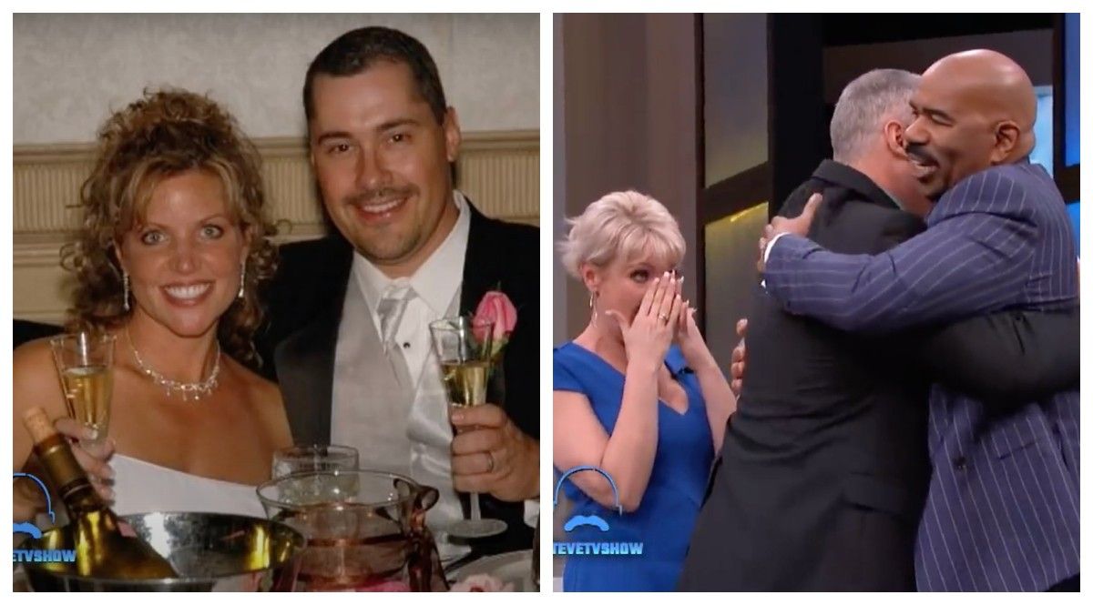 Couple Crossed Paths for 8 Years Before Meeting - Steve Harvey Listens to the Mind-Blowing Story