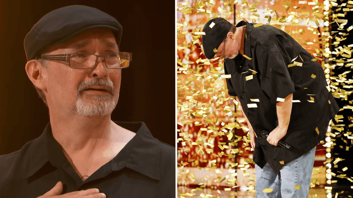 Middle School Janitor Auditions For America's Got Talent - the Judges Make Him Sob