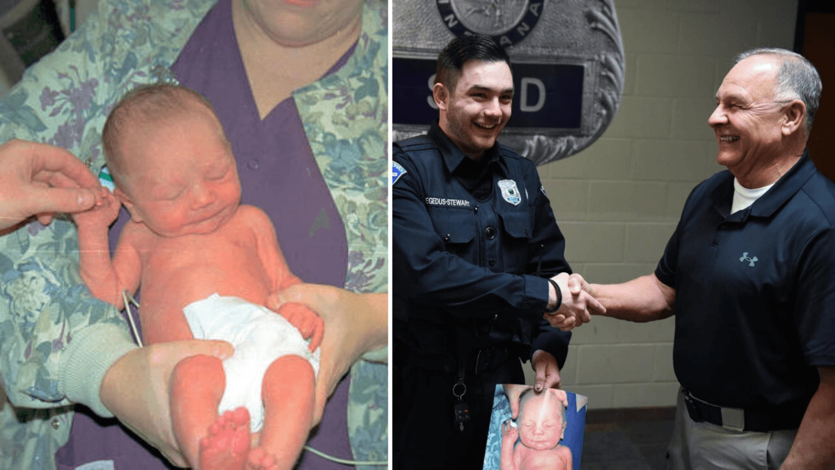 Cop Rescues Baby Abandoned in a Box - 24 Years Later, He Learns the Truth About The Child