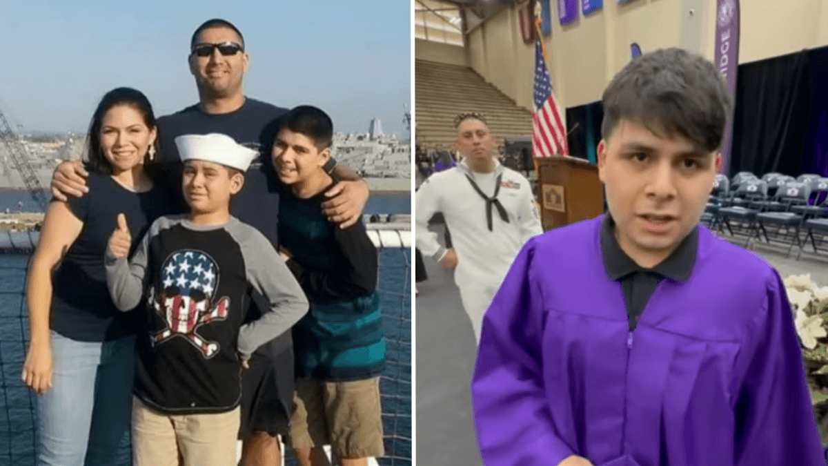 Teen Is Asked a Question at His Graduation - Turns Around to an Epic Surprise