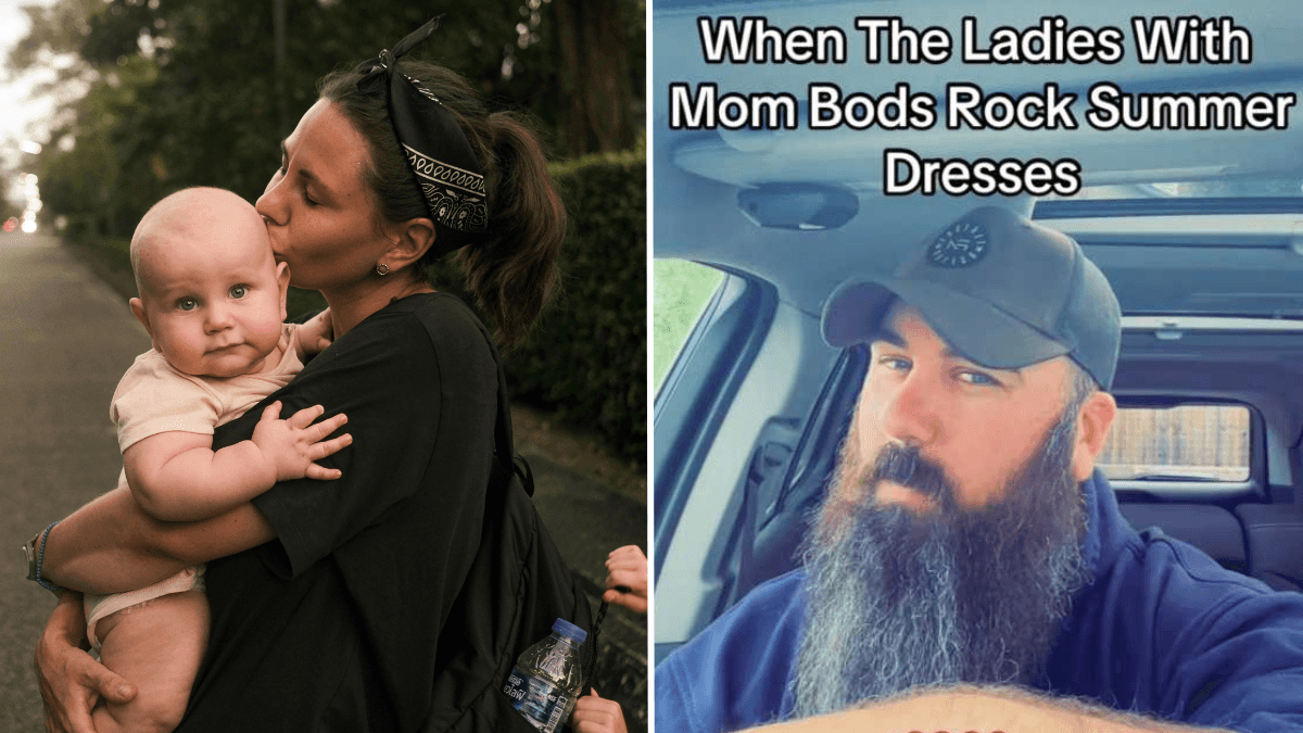 Dad of 2 Daughters Has a Message About "Mom Bods" - Goes Viral For the Right Reasons