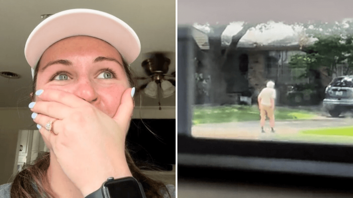 98-Year-Old Man Pays His New Neighbor a Visit - What He Does Next Leaves Her In Tears