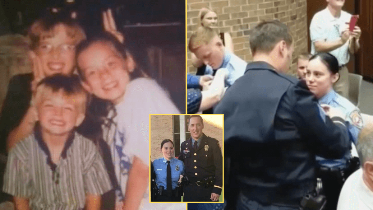 9-Year-Old Has to Steal Food to Feed Her Brothers - But One Police Officer Changes Her Life