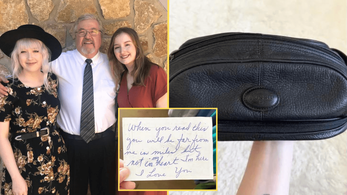 Grieving Daughter Goes Thrift Store Shopping - Finds an Unexpected Note In a Purse