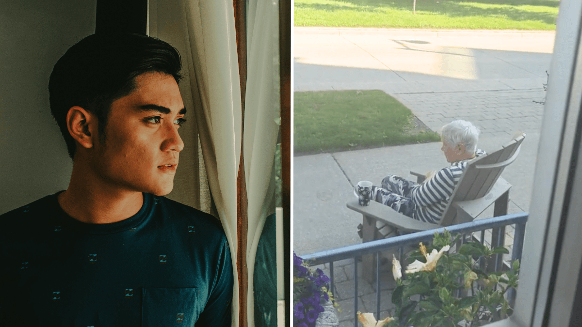 Man "Confronts" 2 Elderly Strangers Resting in His Garden - They Return With a Note