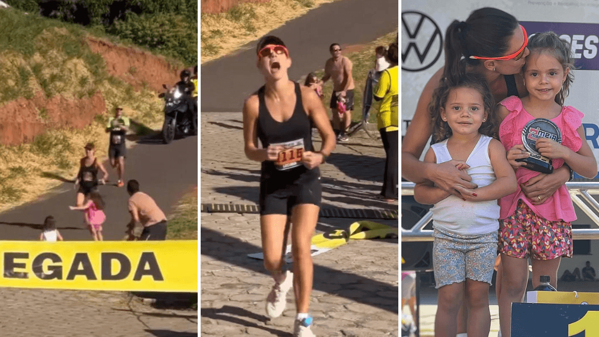 Mom Deliberately "Ignored" Her Husband and Kids To Win Race - and People are Cheering