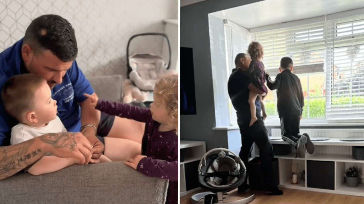 Woman Films Ex-Husband's Reaction To New Husband When He Comes To Pick Up Their Son