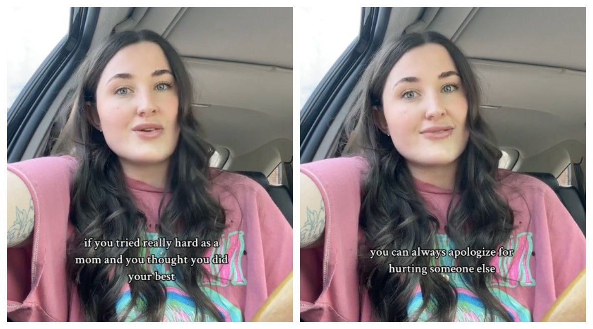 Screenshots from a woman