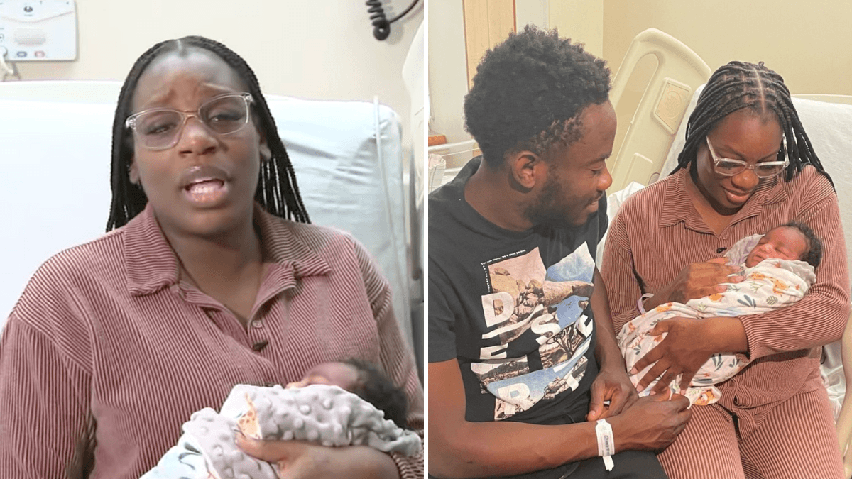 Pregnant Woman Delivers Her Own Baby In Her Car - Then, Hears a Knock on the Window