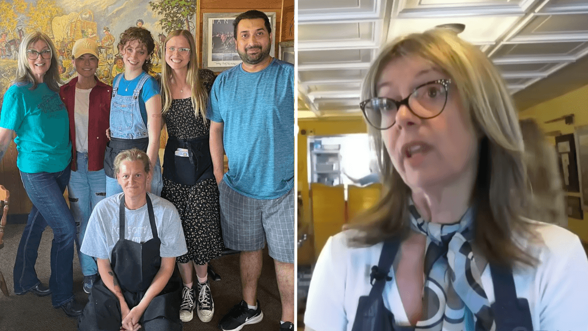 Staff Shocked to See a Familiar Face Dining at the Restaurant - Slips Her a Note