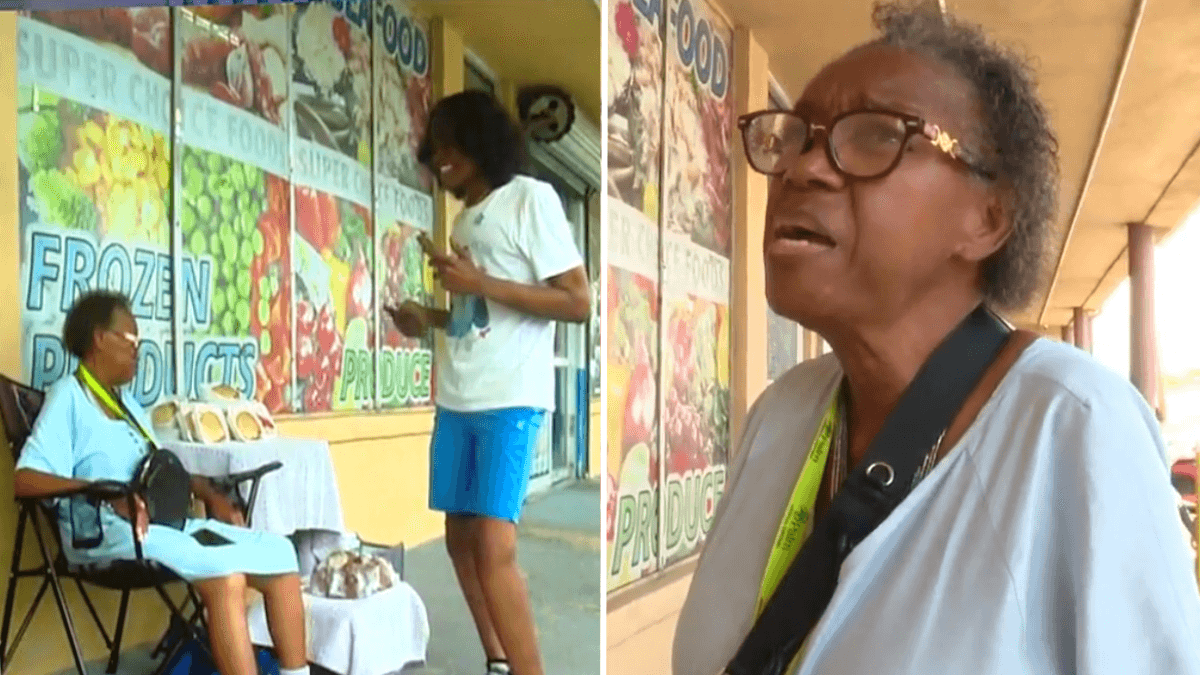 Grandma Forced to Sell Homemade Goods To Get By - Then, a Stranger Walks Up to Her