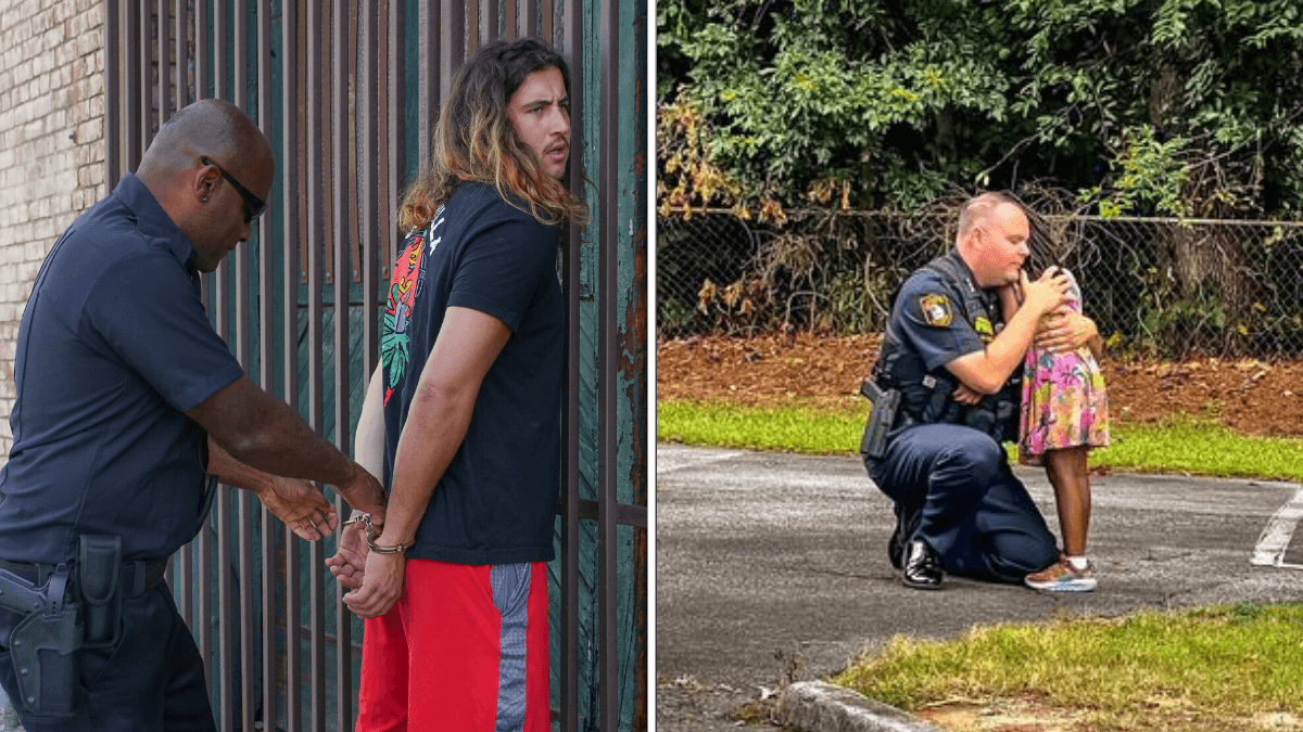 Little Girl Breaks Down After Witnessing a Forced Arrest - A Police Officer’s Actions Towards Her Goes Viral