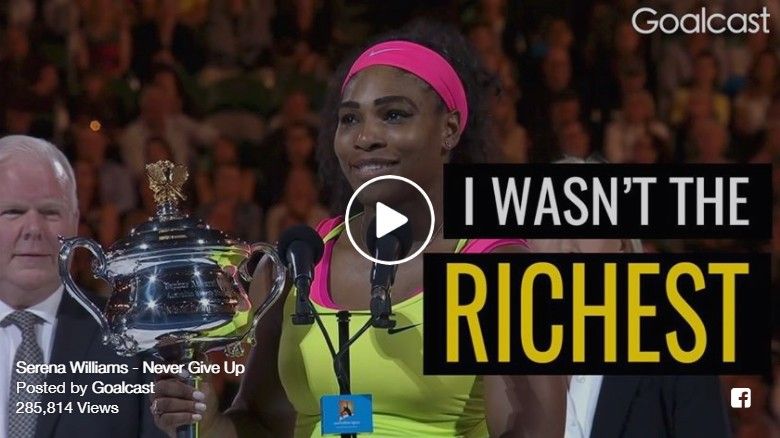 Serena Williams: Never Lose Hope