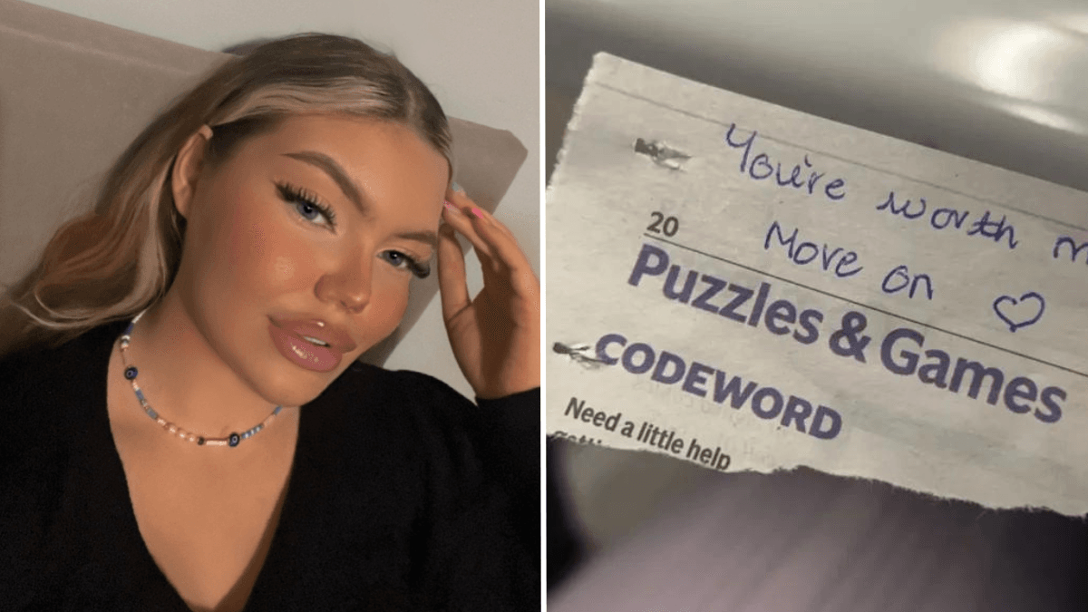 Woman Complains About Her Love Life to Friend - A Stranger Listening to Her Conversation Decides to Write Her a Note