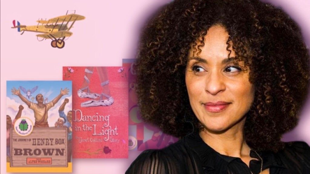 Karyn Parsons overseeing Sweet Blackberry books