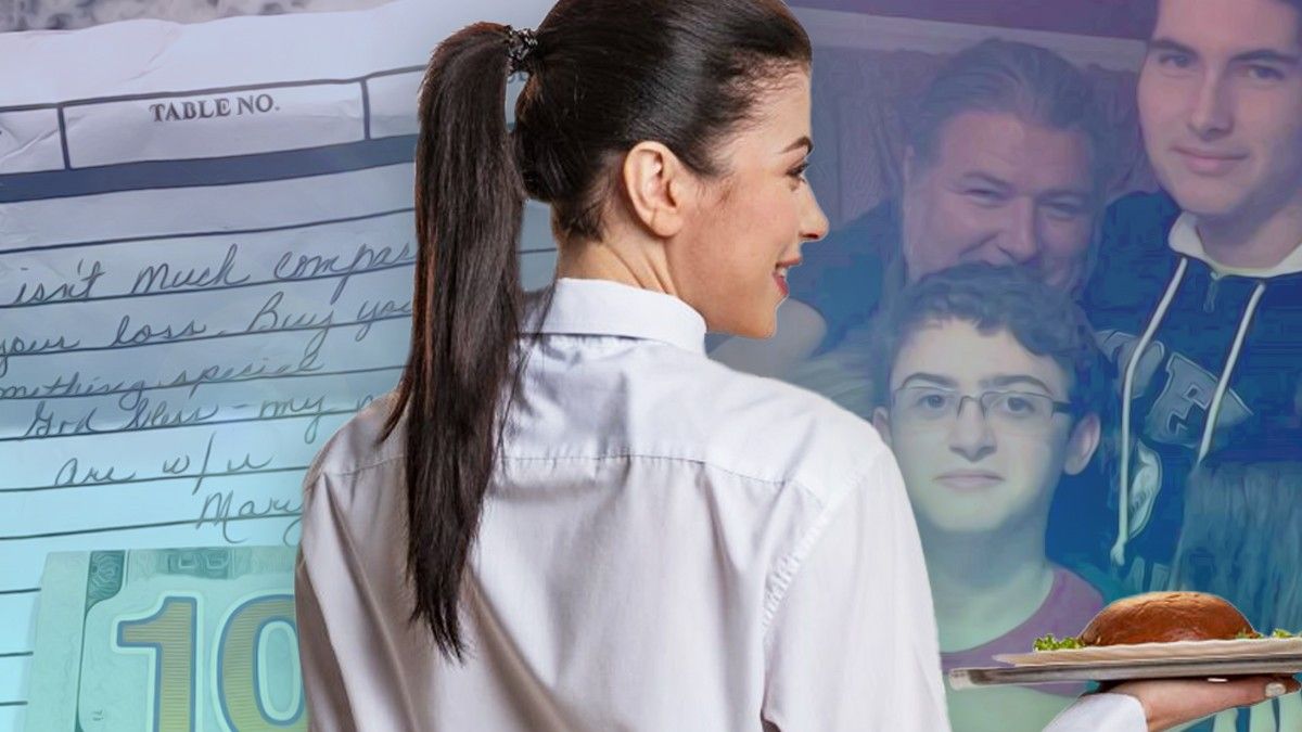 Family Loses Everything in a Hurricane - But a Note from a Waitress Gives Them Hope