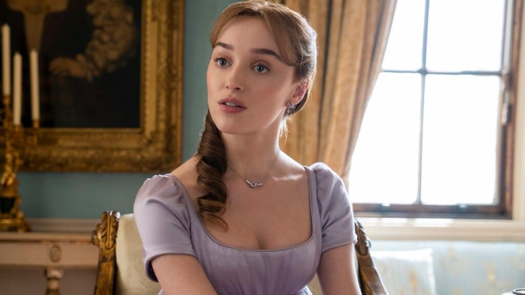 Daphne Bridgerton looking curious