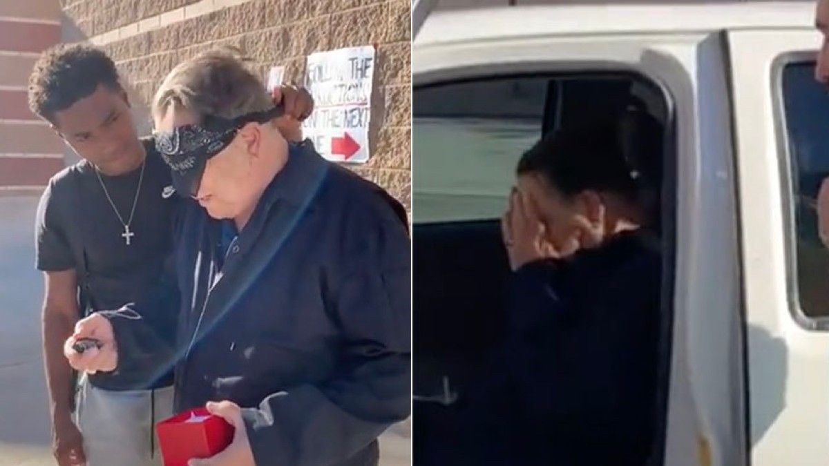 School Janitor Walks to Work for a Sad Reason – So His Students Give Him a Gift That Makes Him Cry