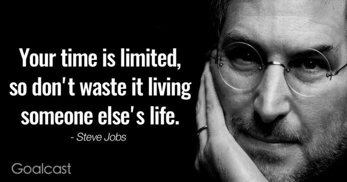 Life quote steve jobs 1