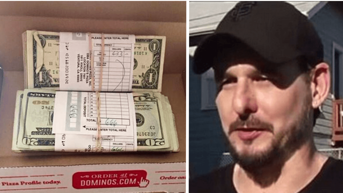 Man Receives $1,300 Instead Of Domino's Chicken Wings- What He Does Next Is A Reminder To All