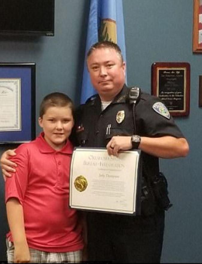 Police Officer Adopts Severely Abused 8-Year-Old Boy After Rescuing Him From Captors