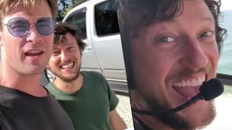 Man Hitchhikes for the First Time, Gets a Ride From Chris Hemsworth in a Helicopter