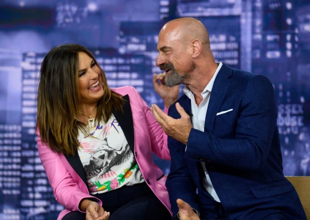 Christopher Meloni and Mariska Hargitay