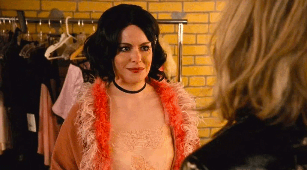 Emily Hampshire as Stevie Budd and Catherine O