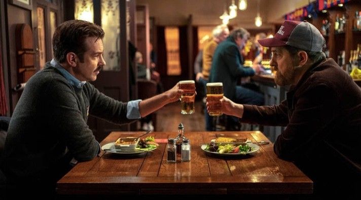 Ted lasso coach beard in bar