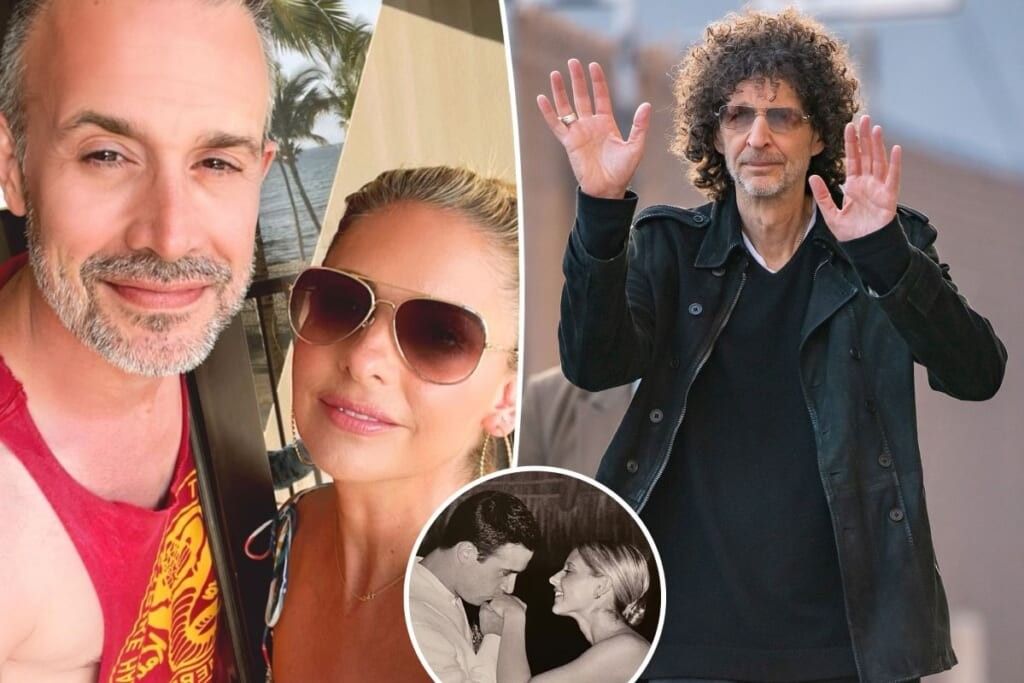 Freddie Prinze Jr., Sarah Michelle Gellar and Howard Stern