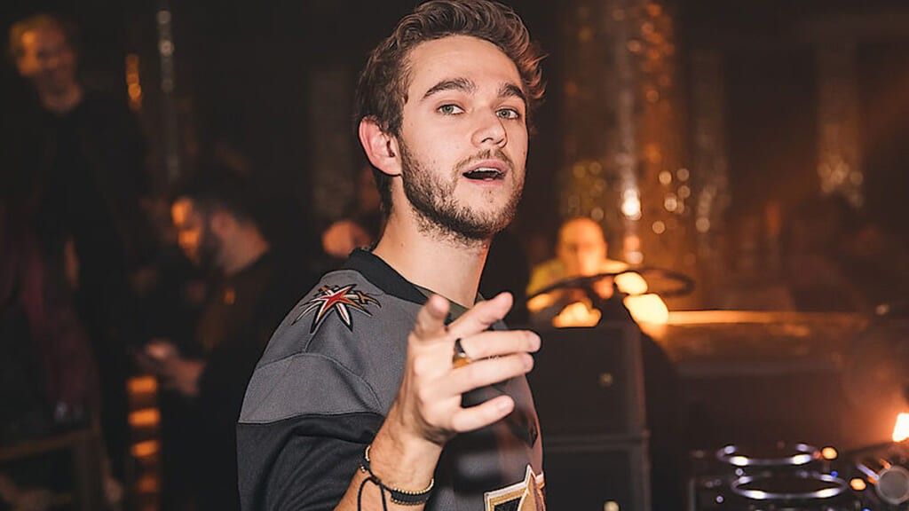 DJ Zedd pointing