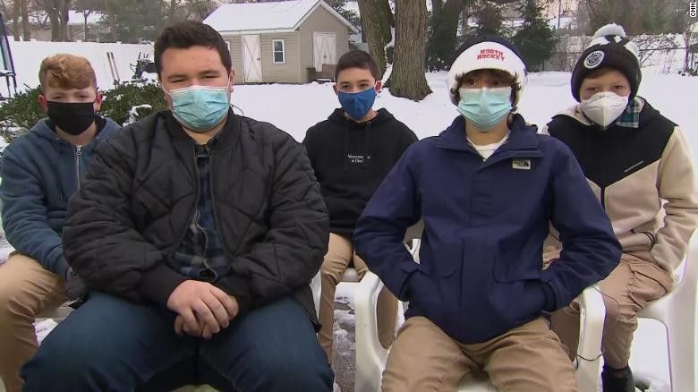 Five High-School Freshmen Rescue Terrified Children From Icy Pond