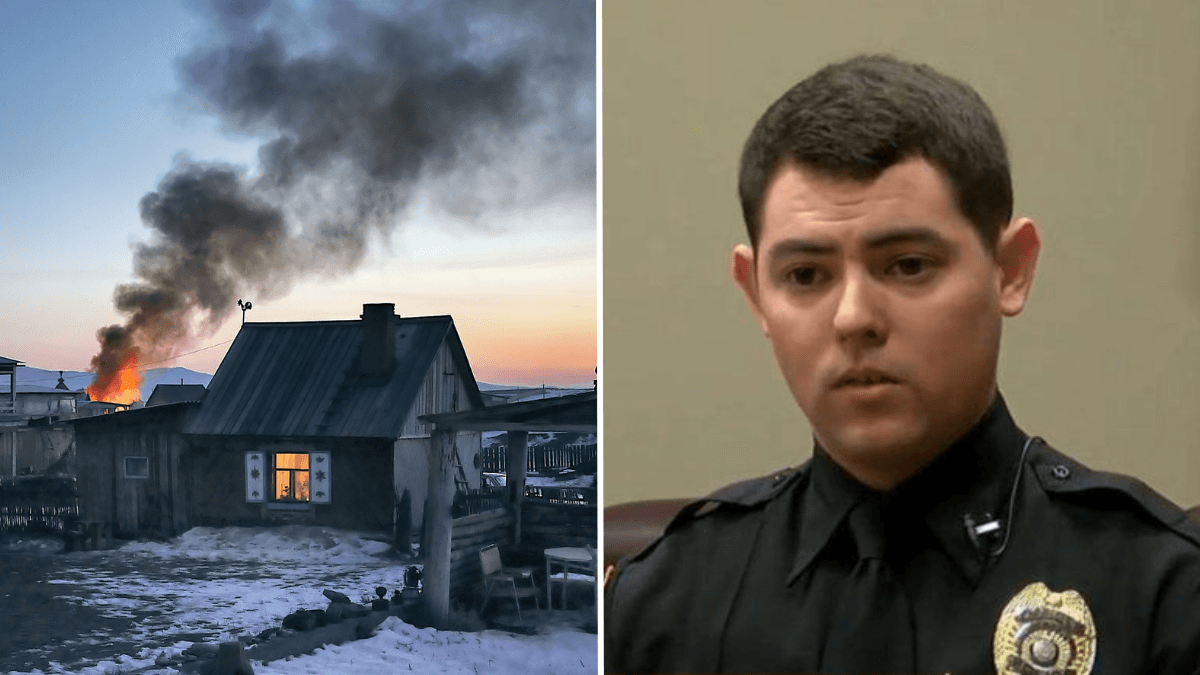 Police Officer Finds Out 3-Year-Old Is Trapped in Apartment Fire - Doesnt Hesitate to Face Danger Head-on