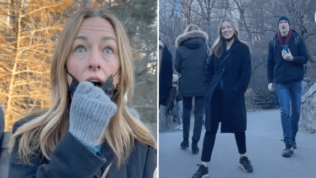 Man Shows Up Behind a Woman While She Is Taking a Photo During Vacation - And Did Something That Shocked Her