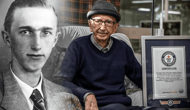 100-Year-Old Man Breaks Record After Working 84 YEARS at Same Company