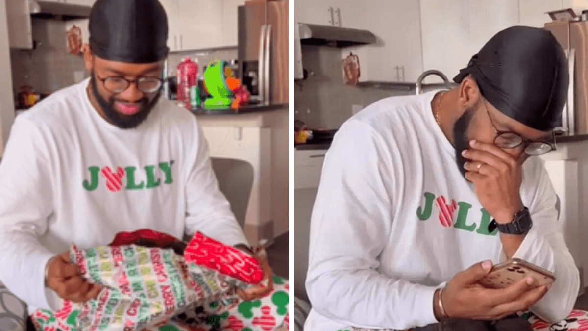 Man Weeps When He Understands What The 2 Words Printed On The Gift His Wife Gave Him Really Mean