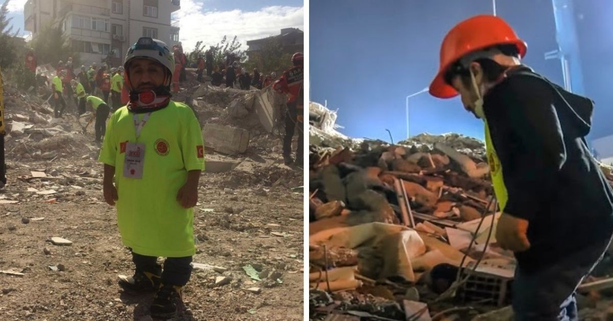 3-Foot-Tall Man Uses His Small Size To Rescue Trapped Earthquake Victims