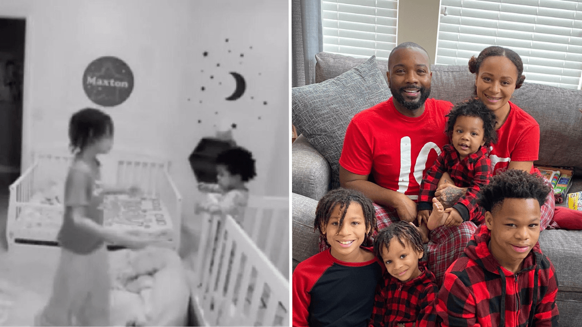 Mom Watches Son Sneak Into Little Brothers Room at 3 a.m. - The Reason Why Goes Viral