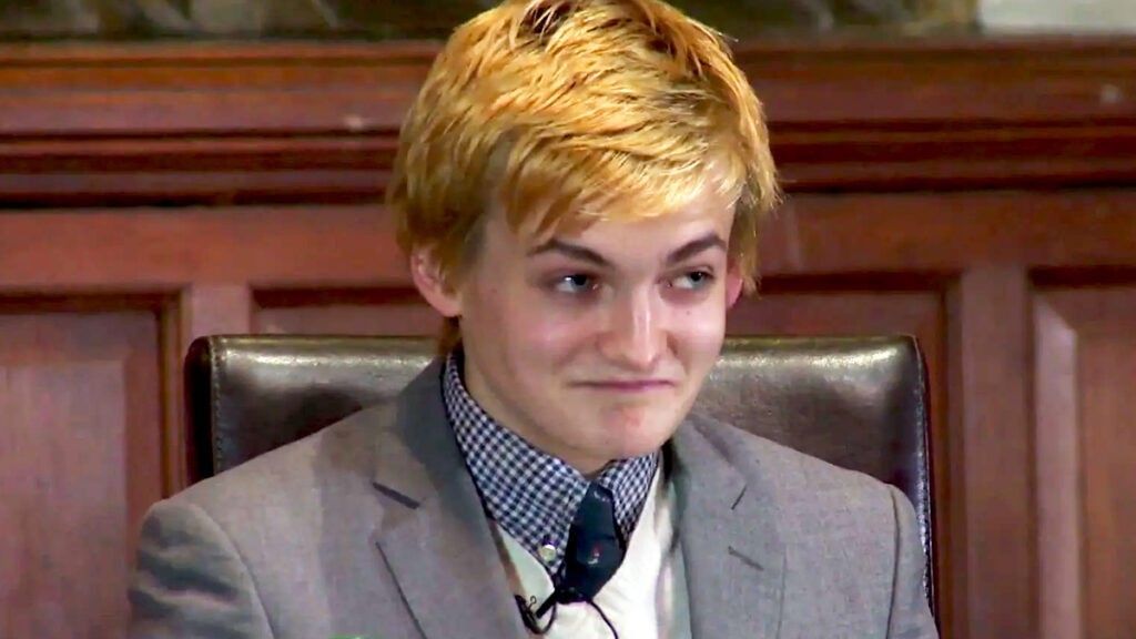 Jack Gleeson GoT King Joffrey giving famous celebrity speech