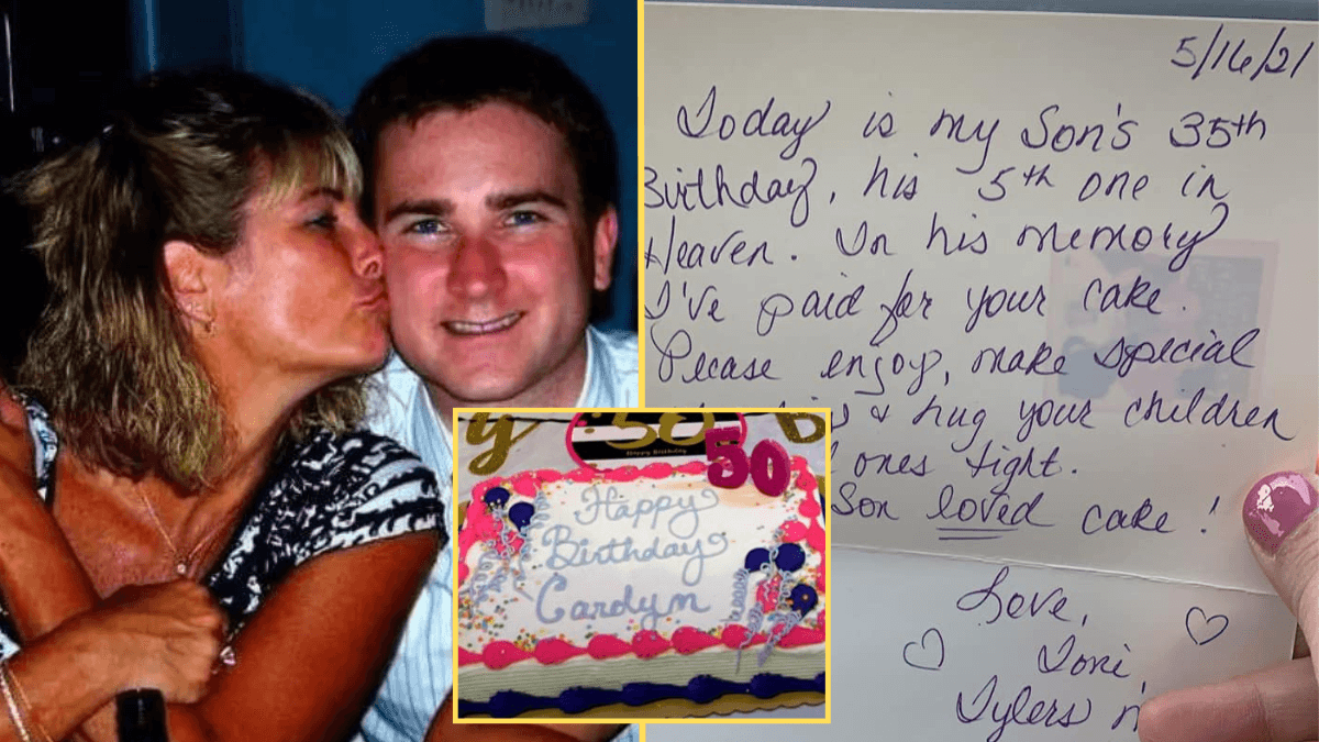 50-Year-Old Woman Goes to Pick Up Her Birthday Cake - Finds a Surprising Note That Brings Her to Tears