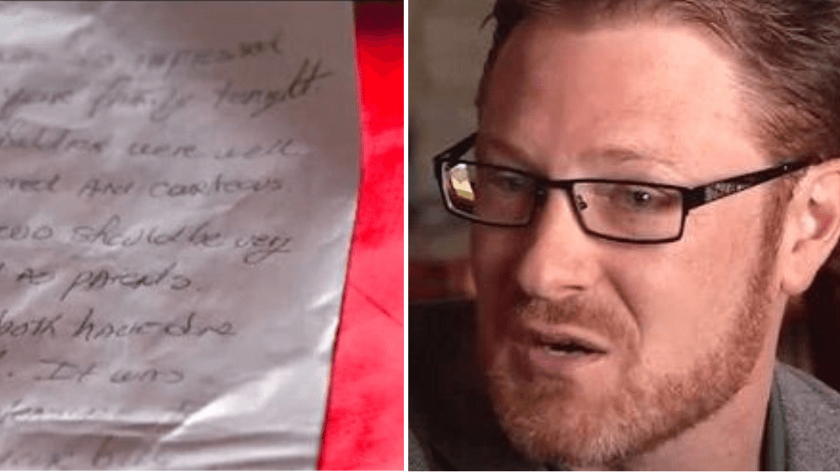 Parents Ask for the Check after Dinner - They Get a Surprising Note from a Stranger Instead