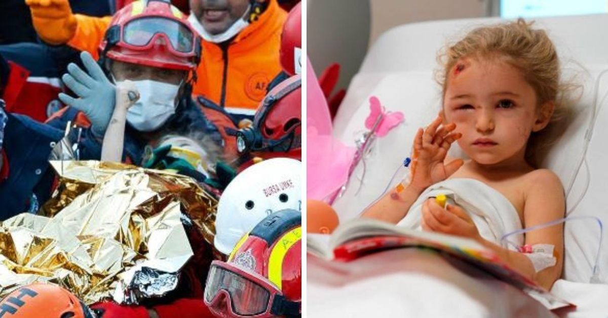 3-Year-Old Girl Rescued After 65 Hours Trapped Under Earthquake Rubble