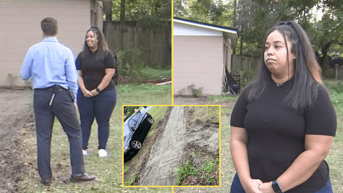 Single Moms Driveway Is Stolen in Broad Daylight - Then a Stranger Makes an Offer She Cant Refuse