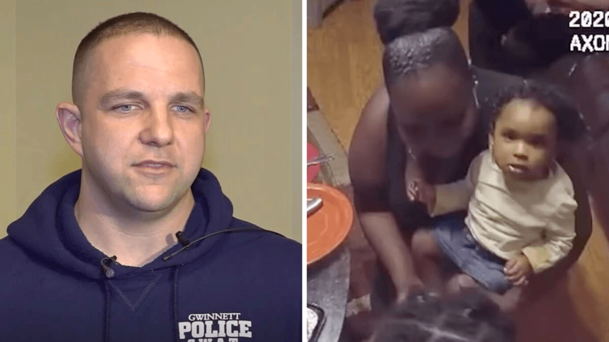 Police Spot Woman in Freezing Cold Holding Balloons - What They Do Next is Priceless