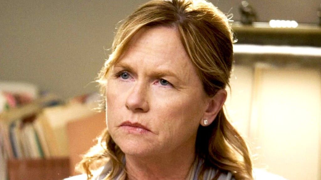 Dr. Wyatt scowling on Grey