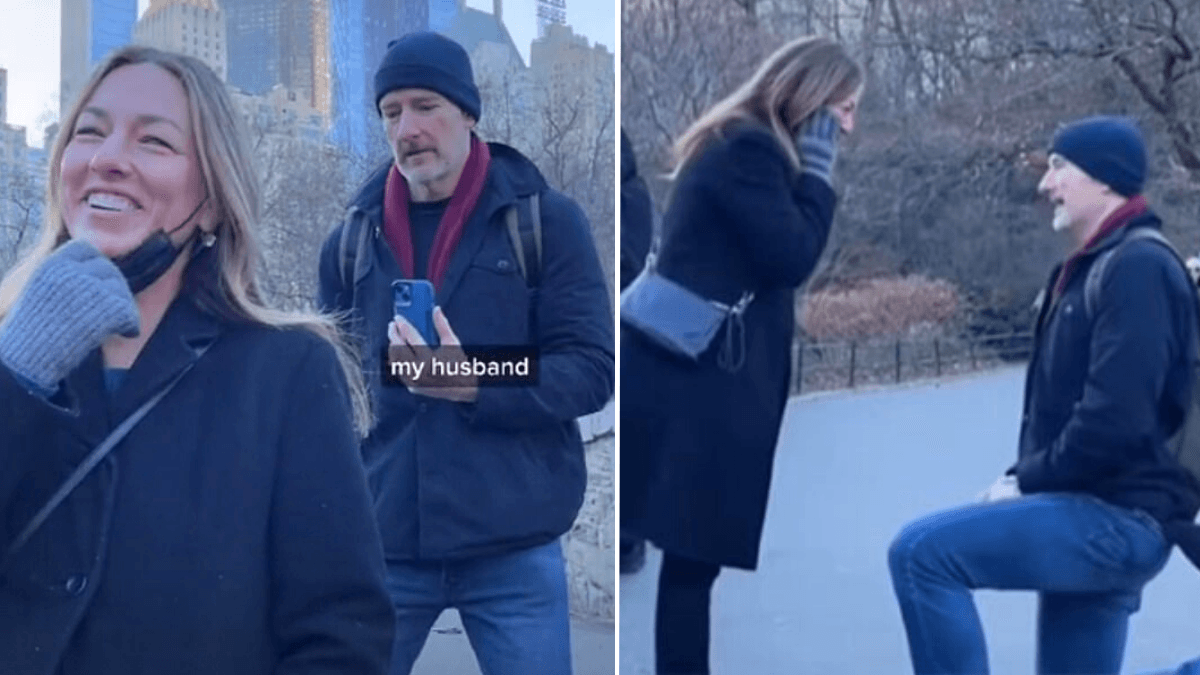 Wife Poses For Photo During Vacation When A Man Enters The Shot - What He Did Next Surprised Her