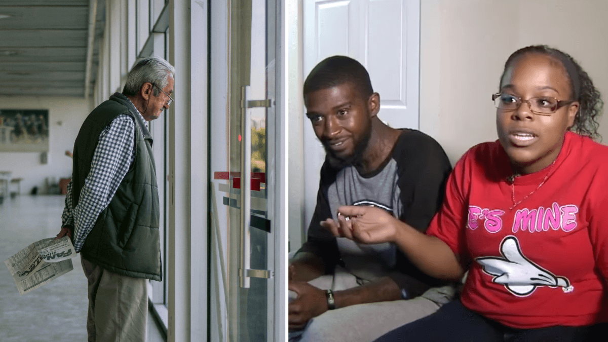 Airport Security Forces Crying Man to Throw Away a Package - Its Contents Take 2 Strangers by Surprise