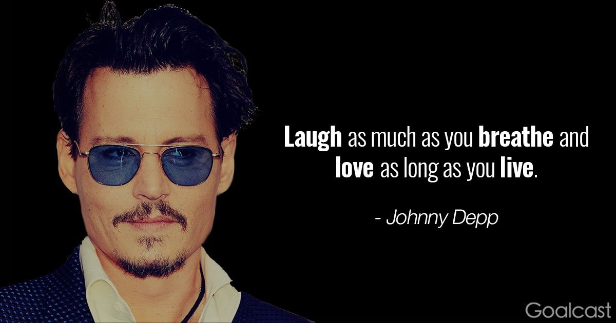 Laugh as much as you breathe and love as long as you live