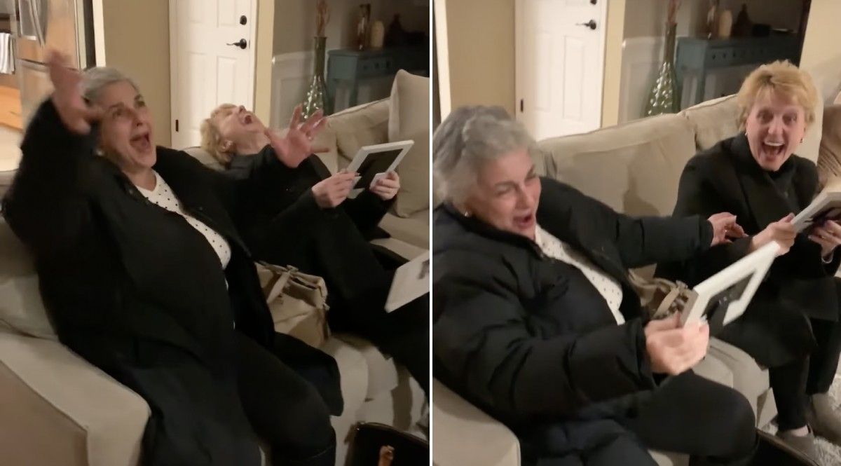 <strong>Enjoy These Two Hilarious Future Grandmas Scream With Excitement Following Pregnancy Announcement (VIDEO)</strong>