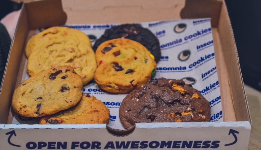 cookies in a box